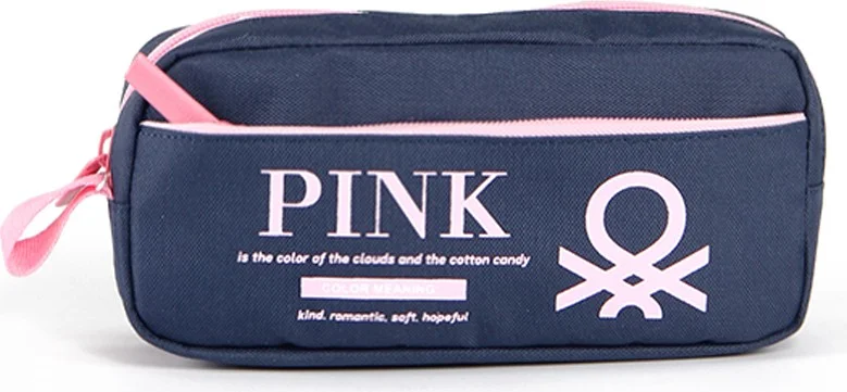 يونايتد كولورز أوف بينتيون . Double Compartment Pencil Bag 03819