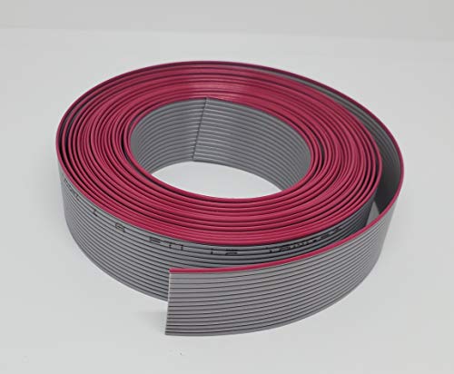 Connectors Pro IDC 16-pin, 16 Conductors Flat Ribbon Cable 10-Ft Length for 2.54mm 0.1" Pitch 16P Connectors - Image 5
