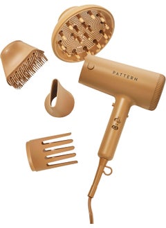 PATTERN PATTERN by Tracee Ellis Ross Blow Dryer with Four Attachments for Curly Coily  Tight Texture Hair 