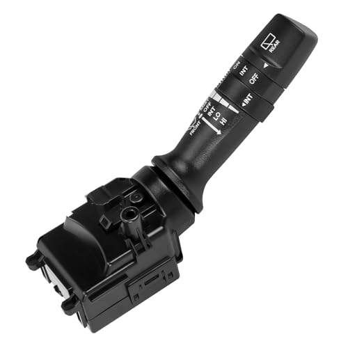 LCWRGS مفتاح مساحات الزجاج الأمامي والخلفي LCWRGS متوافق مع هيونداي أكسنت 2015-2017، توسان 2010-2017، كيا سول 2010-2013، فورت 2011-2013، كويب 11-2013، سبورتاج 11-2013، استبدال 934202K050 - Image 1