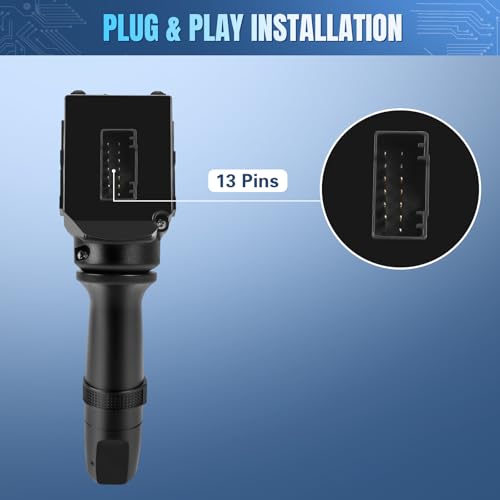 LCWRGS مفتاح مساحات الزجاج الأمامي والخلفي LCWRGS متوافق مع هيونداي أكسنت 2015-2017، توسان 2010-2017، كيا سول 2010-2013، فورت 2011-2013، كويب 11-2013، سبورتاج 11-2013، استبدال 934202K050 - Image 4