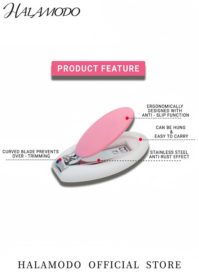 HALAMODO Baby Rust Resistant Nail Clipper With Comfortable Grip - Image 2