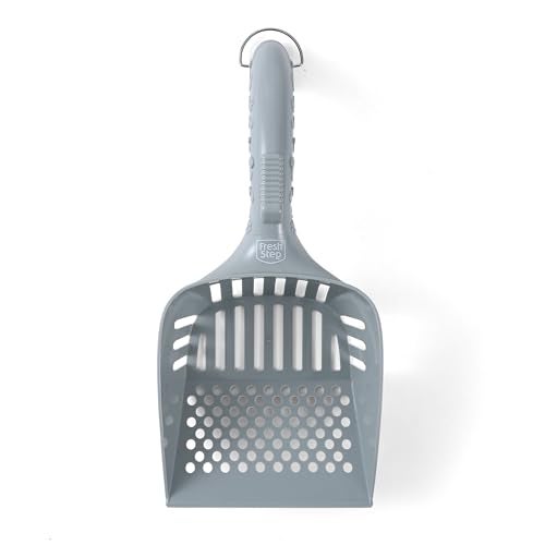 Fresh Step All In One Litter Scoop - Fast and Easy to Use Cat Litter Scooper - Deep Shovel Ergonomic Handle Grip Kitty Litter Scooper to Scoop Away Cat Litter - Image 1
