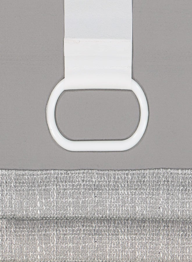 ECLIPSE Drew Noise Reducing Blackout Cordless Lined Window Roman Shade for Living Room, 27 in x 64 in, Smoke Grey - Image 5