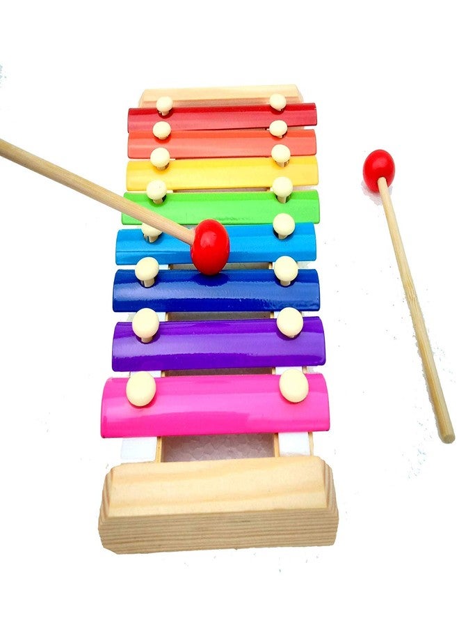 Sri Balajee Bangles Wooden Xylophone Musical Toy for Children (Multi-Colour) - Image 4