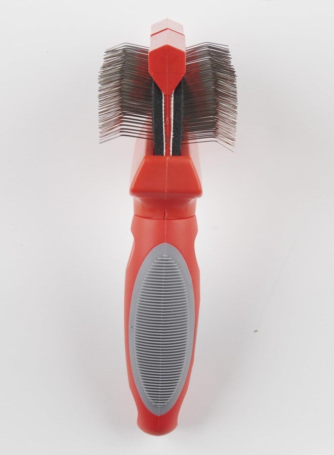 Groomer Essentials Flexible Slicker Brush - Double/Extra Firm - Image 5