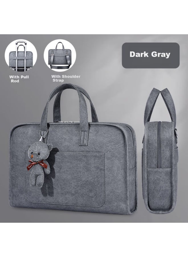 Brinch 15.6/16 Inch Laptop Bag For Women, Suitable For Apple, Xiaomi, Huawei, Business Handbag - Image 1