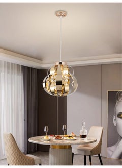 Best Power Modern LED Chandelier 6206 – 60W Pendant Light with 3 Lighting Modes & 80CM Adjustable Length – Contemporary Ceiling Light for Living Room, Dining Room, Bedroom – Elegant Acrylic Design  - Image 2