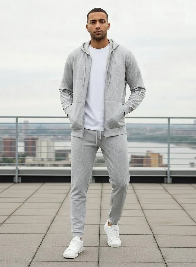 آكتف بنطلون رياضي رجالي بقصة عادية وسحاب