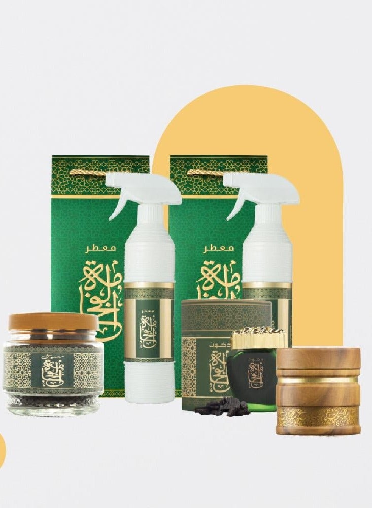 OUD LOVER Luxury Oriental Fragrance Gift Set with Saffron and Sandalwood Scents Elegant Burner and Premium Incense for Special Occasions  - Image 1