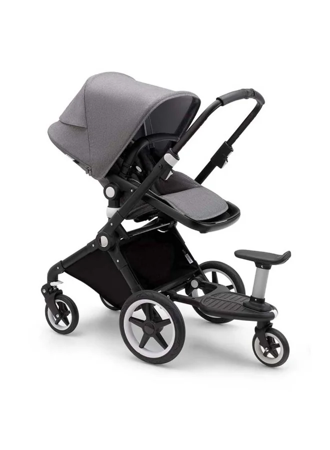 Bugaboo Lynx Stroller Complete Lightweight Car Seat Comaptible With Extendable Sun Shield And 5 - Point Harness Ultra - Compact Foldable - Black And Grey Melange