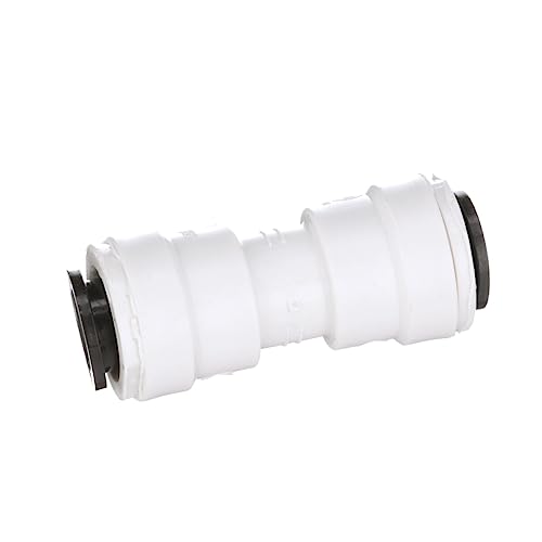 Watts 1015-04 AquaLock Plastic Mini Series, 1/4" OD x 1/4" OD Lead-Free Polypropylene Mini Coupling Union Connector, O-Ring, Quick Push-to-Connect Design, Tool-Free Installation - Image 3