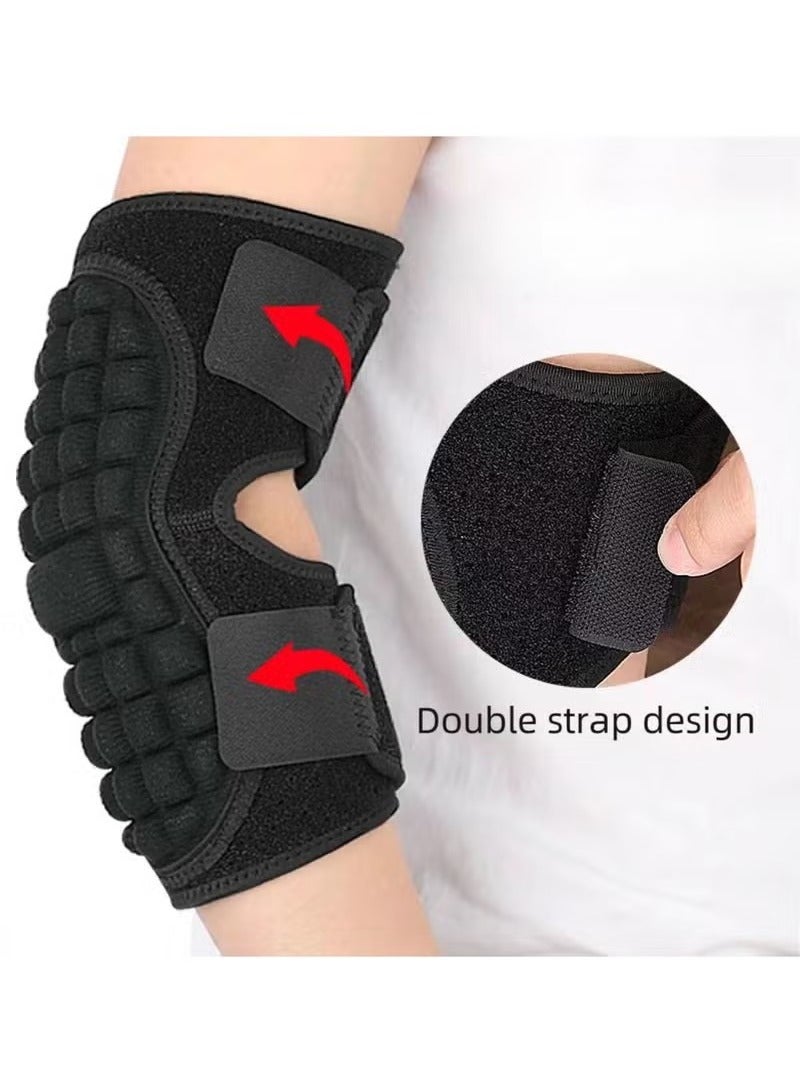 Generic Elbow Brace Tennis Compression Sleeve Wrap for Golfers, Bursitis, Left or Right Arm Tendonitis Support Strap for Golf, Men and Women Epicondylitis and Sports Recovery Pain Relief  - Image 3