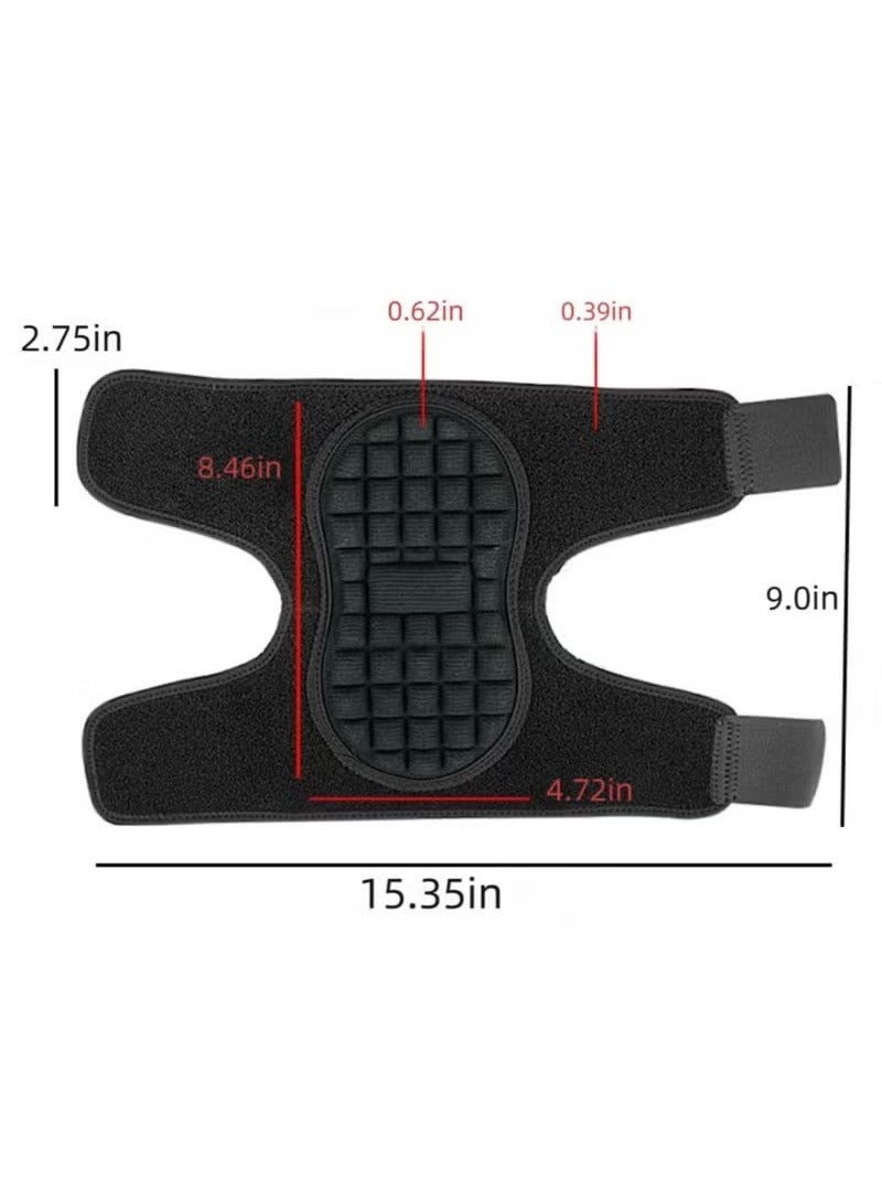 Generic Elbow Brace Tennis Compression Sleeve Wrap for Golfers, Bursitis, Left or Right Arm Tendonitis Support Strap for Golf, Men and Women Epicondylitis and Sports Recovery Pain Relief  - Image 4