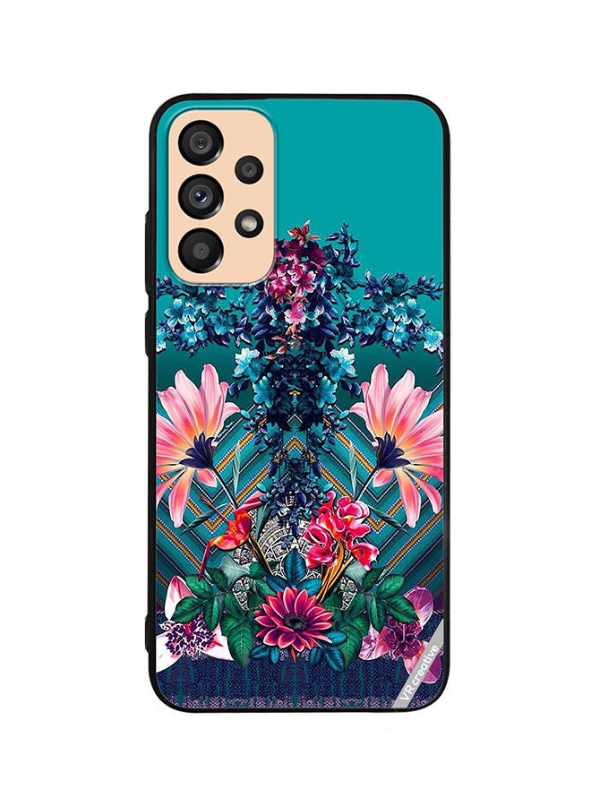 VR CREATIVE Protective Case Cover For Samsung Galaxy A53 5G Flower Design Multicolour - Image 1