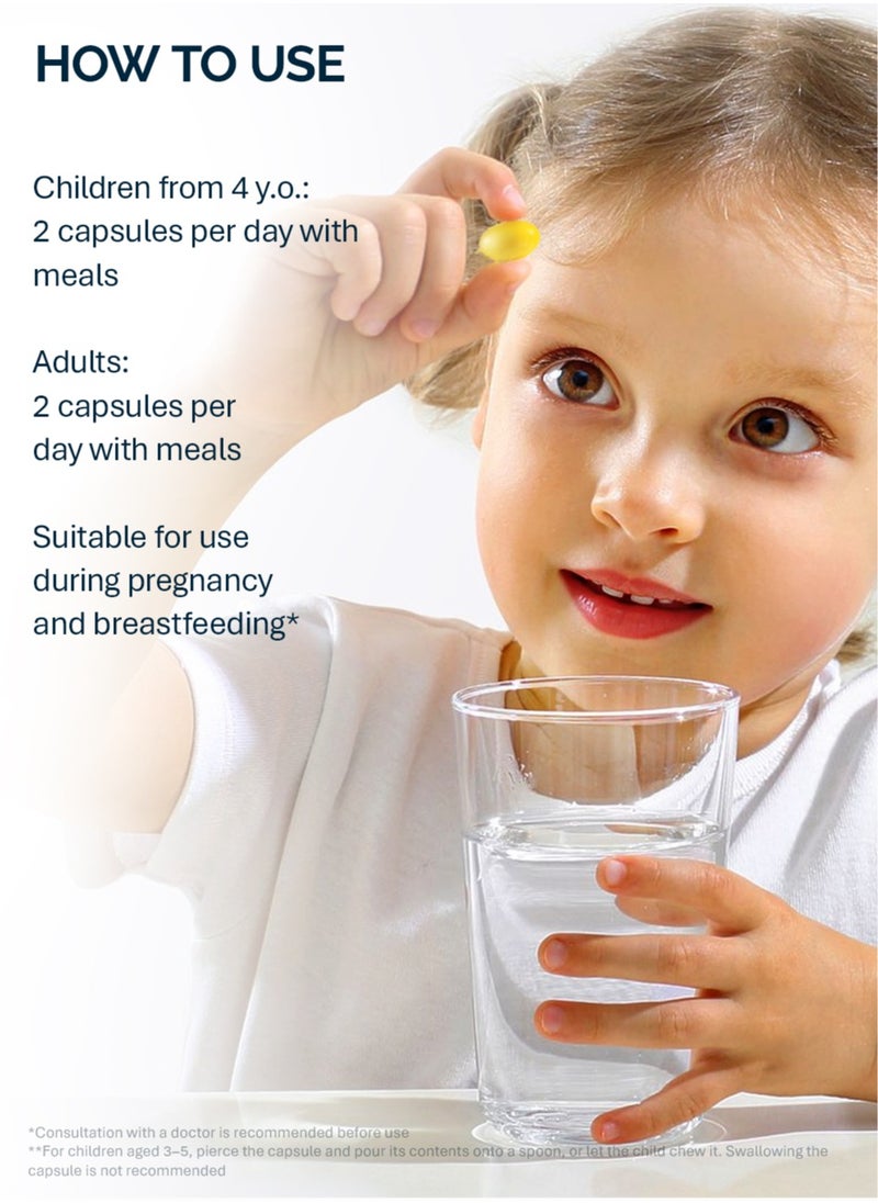 NFO NFO Omega-3 KIDS [120 Capsules] Chewable softgels  - Image 3