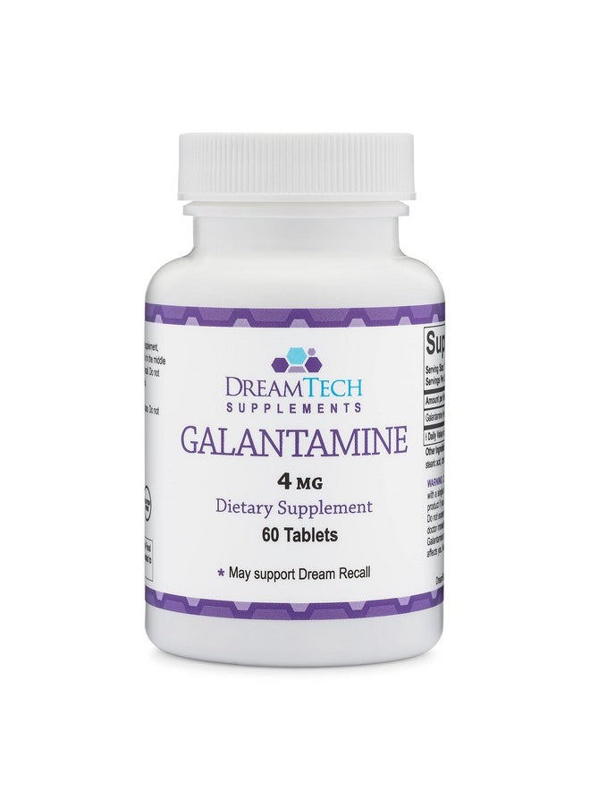Galantamine For Dream Recall And Lucid Dreaming 4 Mg 60 Tablets