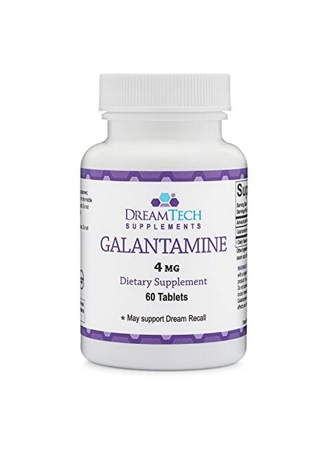 Galantamine For Dream Recall And Lucid Dreaming 4 Mg 60 Tablets