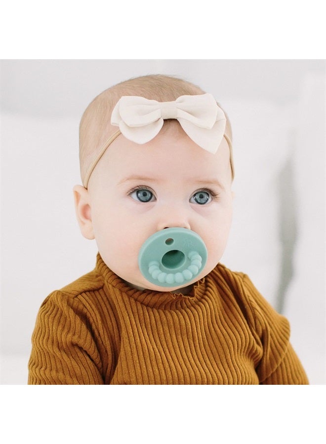 Ryan & Rose Cutie PAT Pacifier Teether (Stage 1, Seaglass) - Image 2