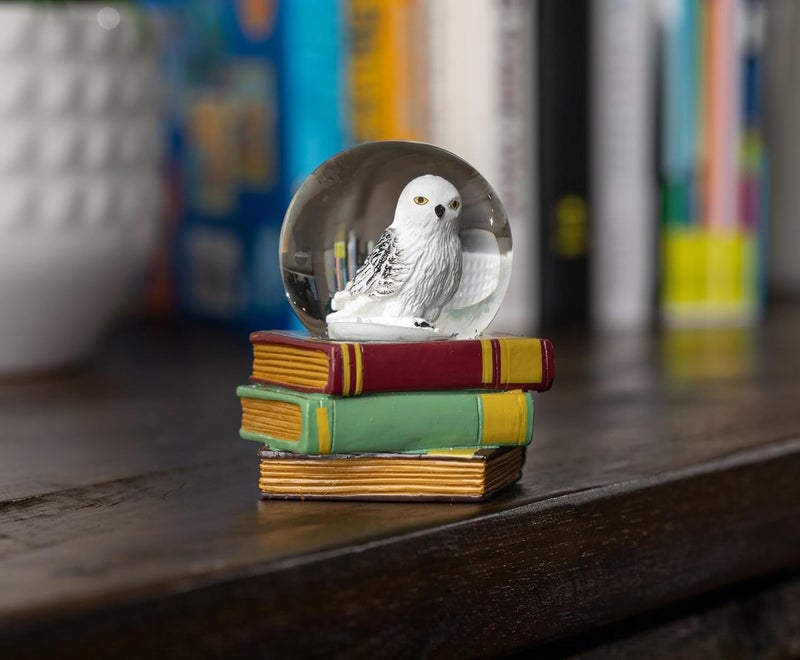 Silver Buffalo Harry Potter Hedwig The Owl Mini Snow Globe with Swirling White Flakes | Collectible Keepsake Display | 3 Inches Tall - Image 2