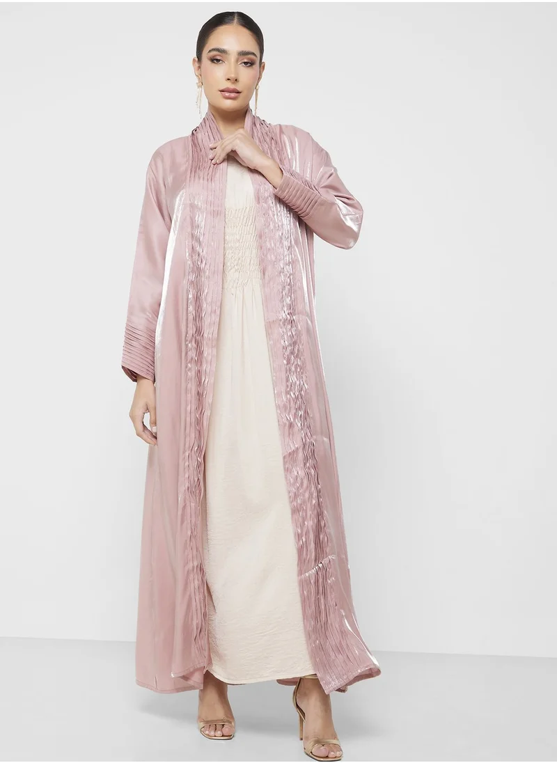 Khizana Pleated Detail Abaya