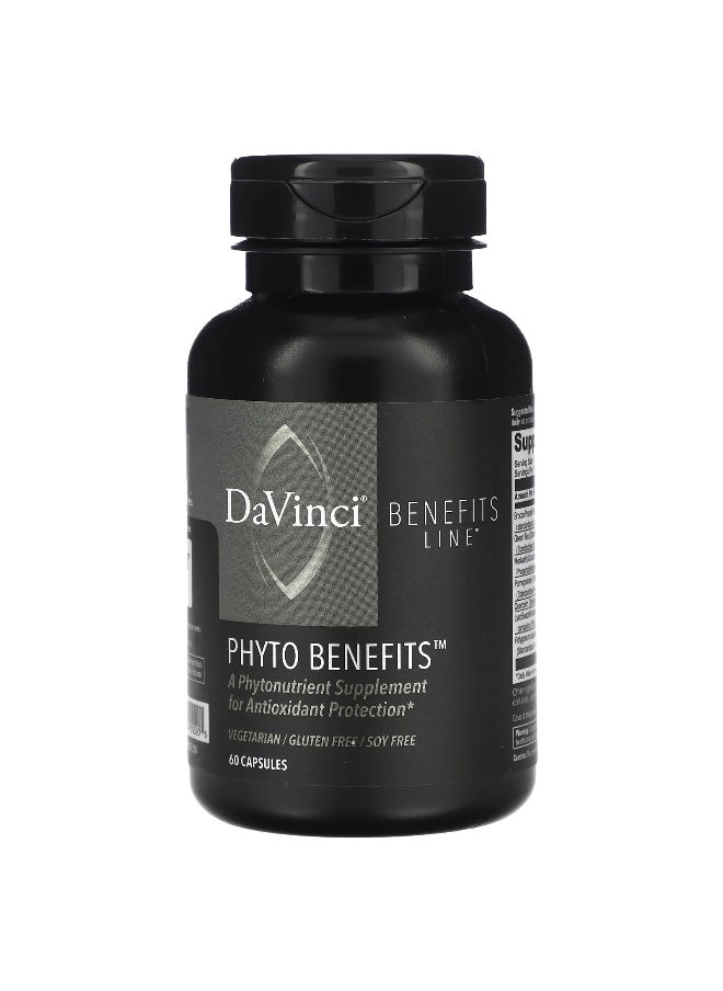 DaVinci Laboratories DaVinci Laboratories, Benefits Line, Phyto Benefits, 60 Capsules  - Image 1