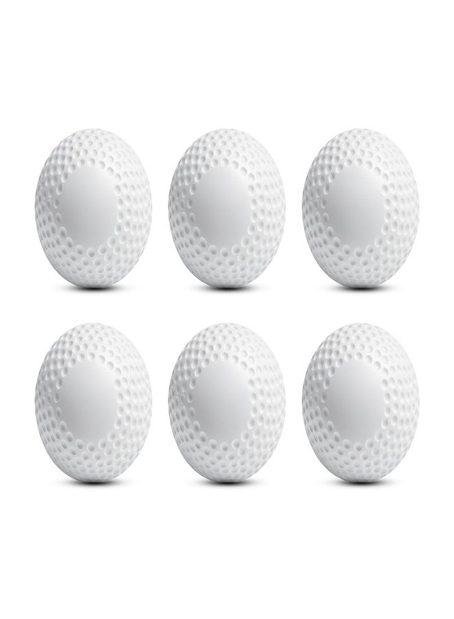 Fervor Spel Turf Hockey Ball (White, Standard Size) (Pack of 6) - Image 1