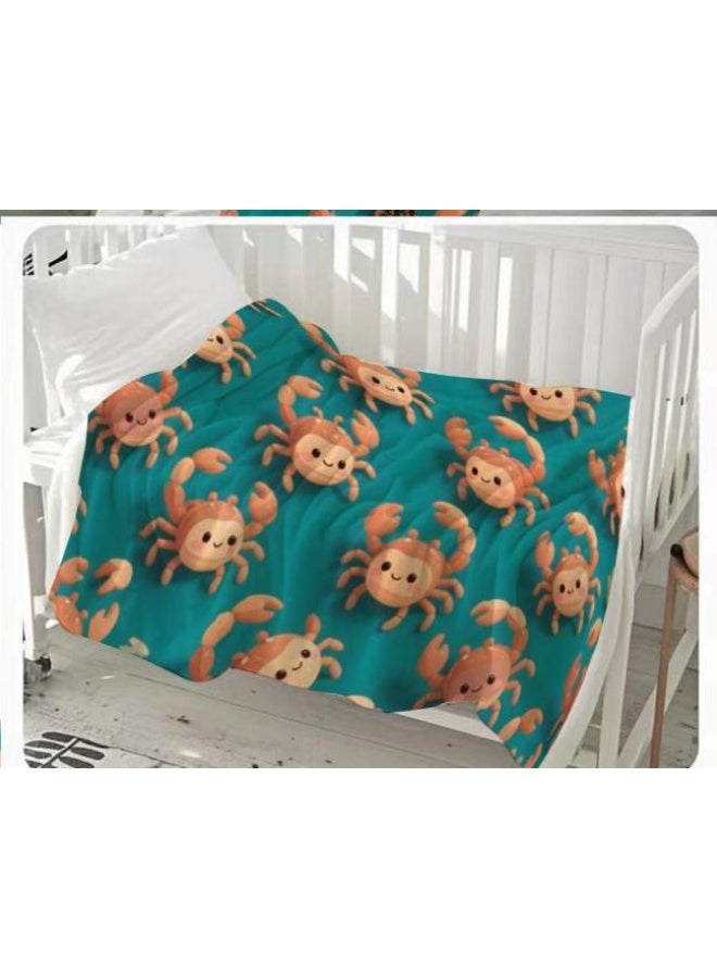 general Flannel thin blanket (warm and comfortable, suitable for sleep, gaming, dust removal and sandproof) 150cm*200cm - 261 - Image 1