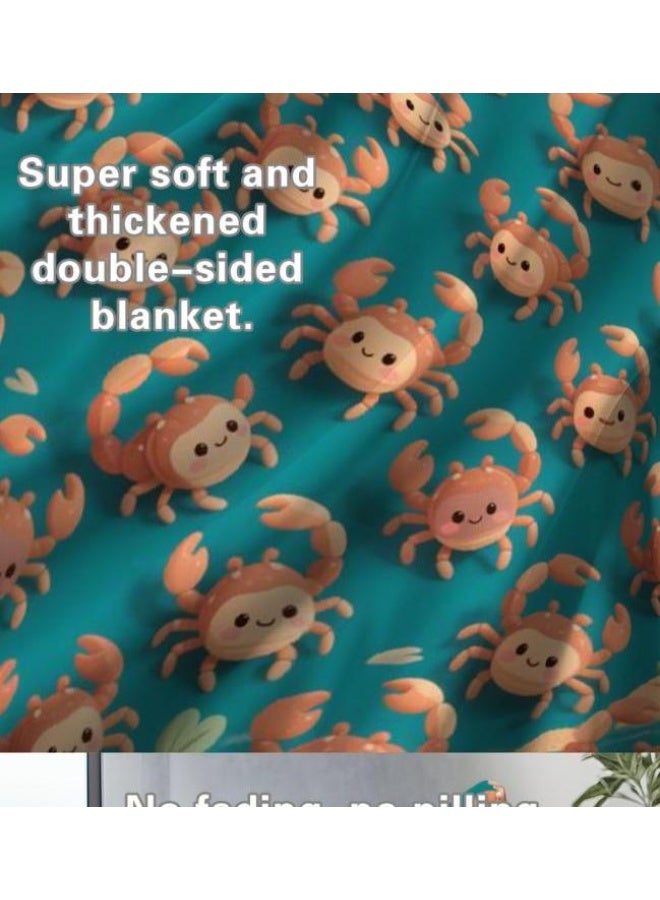 general Flannel thin blanket (warm and comfortable, suitable for sleep, gaming, dust removal and sandproof) 150cm*200cm - 261 - Image 5