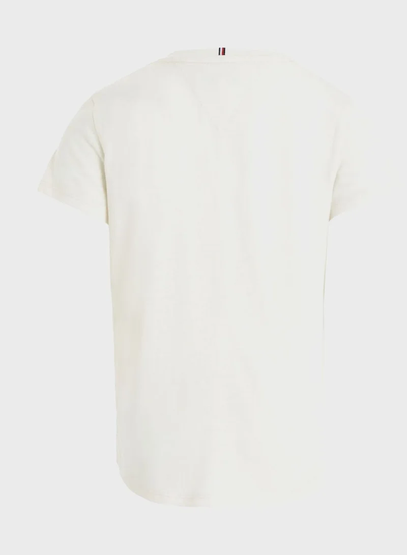 TOMMY HILFIGER Kids Hilfiger Script T-Shirt