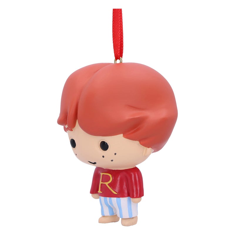 Nemesis Now Chibi Festive Decorative Harry Potter Ron Hanging Ornament  7.5cm  Red - Image 2