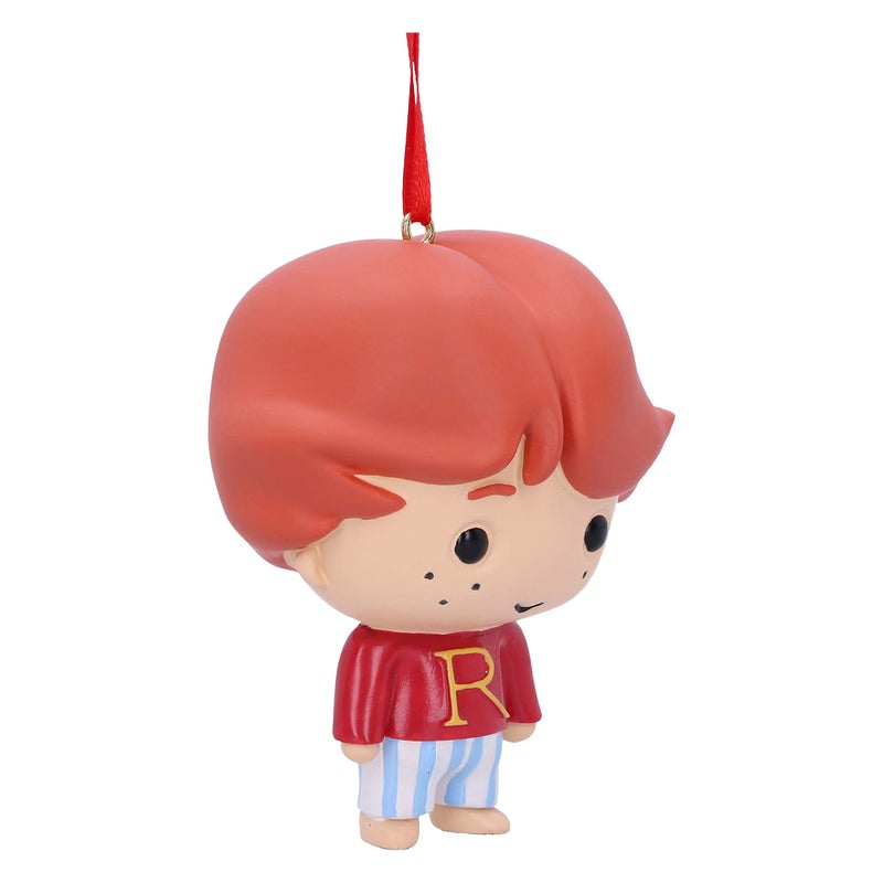 Nemesis Now Chibi Festive Decorative Harry Potter Ron Hanging Ornament  7.5cm  Red - Image 4