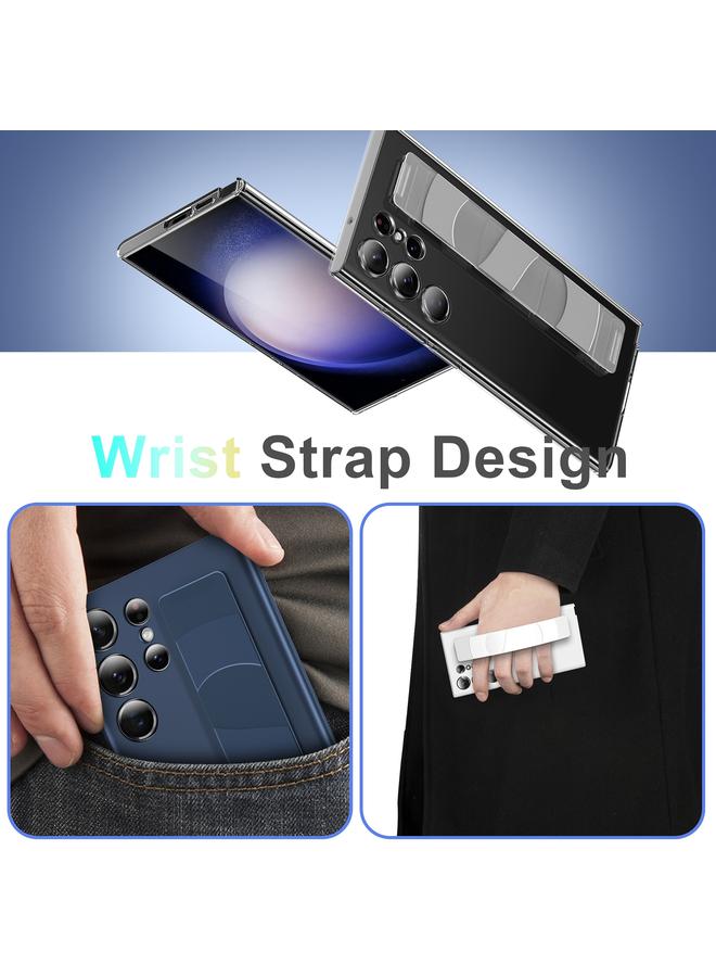 S-TOP Case For Samsung Galaxy S24 5G Silicone Wristband Holder Phone Case - Image 4