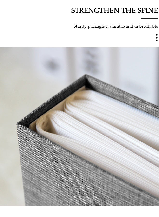 DUNISO 200 Pockets Foil Stamping Photo Album for 6 Inches Photos Portable Photo Album for Family Wedding Boys Girls - Image 3
