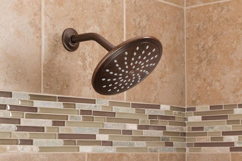 MOEN رأس دش مطري ثابت بعرض 8 إنش من موين بالكروم 6345 - Image 2