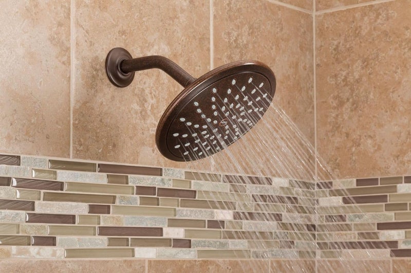 MOEN رأس دش مطري ثابت بعرض 8 إنش من موين بالكروم 6345 - Image 4