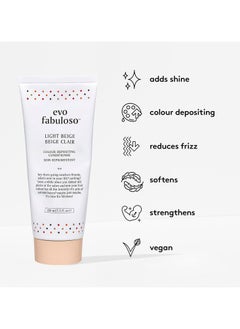 Evo Fabuloso Light Beige Colour Intensifying Conditioner 220ml - pzsku/ZB915201B1D7FD6BE7566Z/45/_/1740490288/64a434be-467b-495e-9c9c-4ffe7751dc3e