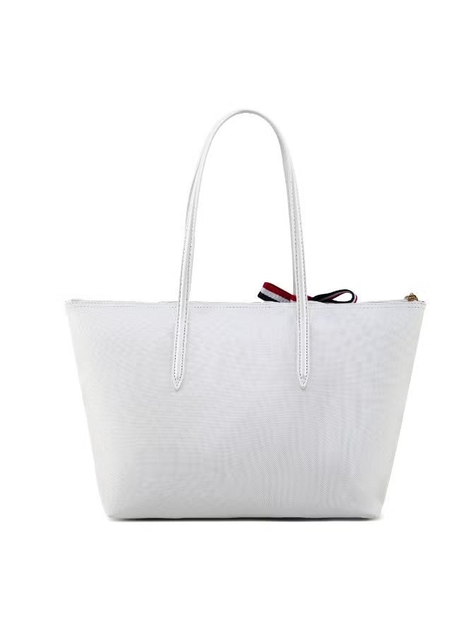 TOMMY BAHAMA women's handbag, classic and stylish multifunctional large-capacity shoulder bag with iconic stripes, suitable for travel, work, and gym, white - Image 4