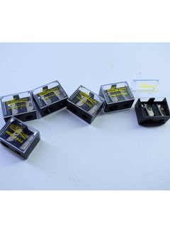 MISS TOOTY 6 Pieces Double Sharpener Black  - Image 1