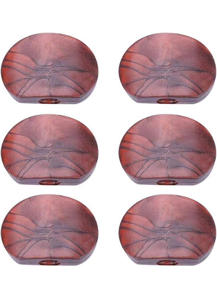 yuyte Guitar Tuning Buttons Brown 6Pcs Guitar Tuning Peg Tuners Machine Head Replacement Tuner Buttons Knobs Set for Guitar Accessory5  - Image 2