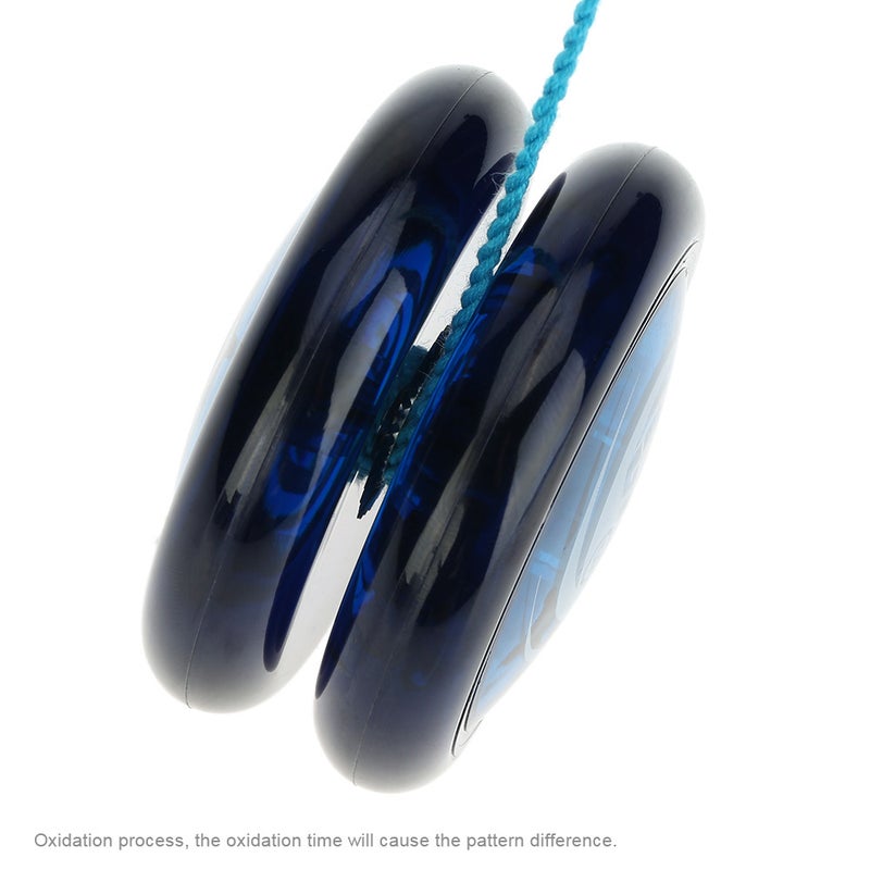 Magic Yoyo D1 Poly Carbonate Plastic Loop Yo-yo Narrow Plain Shaft Star Burst System with Spinning String for Kids - Image 3