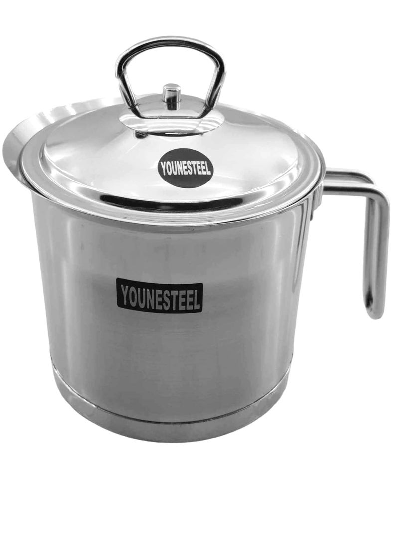 يونستيل طقم أواني طهي كلاسيك 8 قطع ستانلس ستيل من يونستيل - Image 3