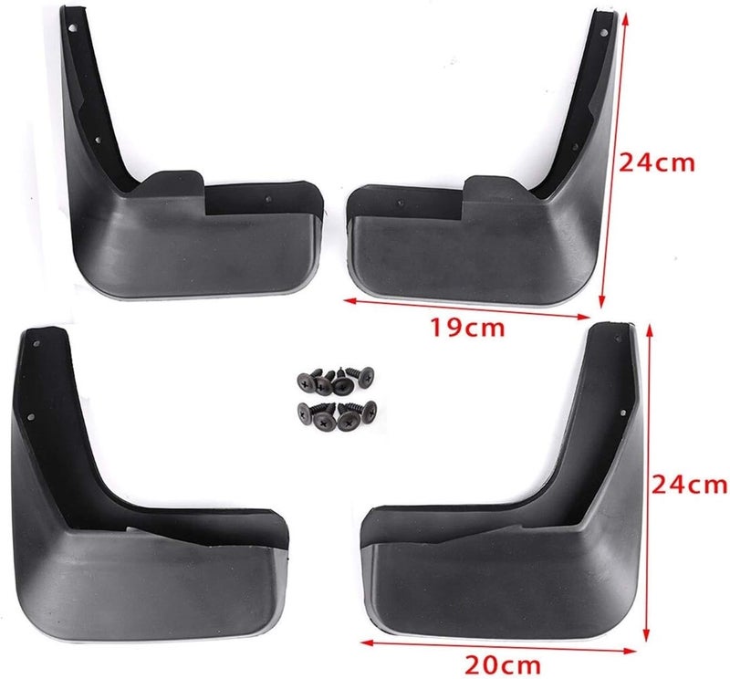 Wivplex Mudguards for Citroen C4 Sedan 2013-2017 - Image 2