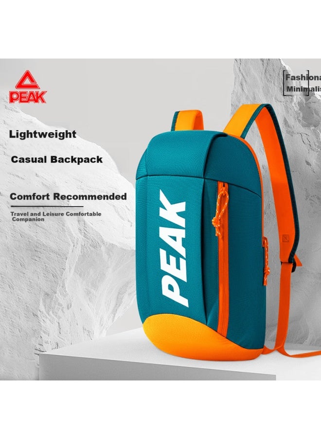 Peak Kids Lightweight Casual Backpack Orange - Image 1