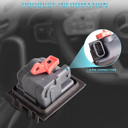 GrteRokky Fuel Tank Cap Lock Compatible for 2011-2023 Mercedes-Benz A-Class B-Class C-Class E-Class G-Class S-Class ML-Class GLC GLE GLS SLC CLA CLS SLK AMG GT Fuel Filler Flap Gas Door A0008207703 - Image 5