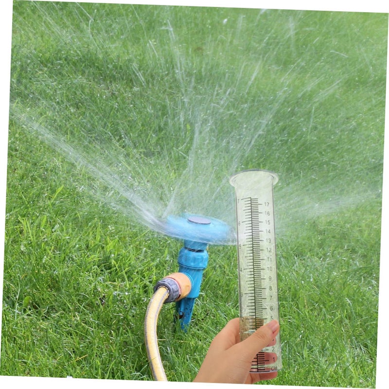 2 Pack Round Rain Gauge Outdoor Garden Tool for Accurate Rainfall Measurement - Image 3