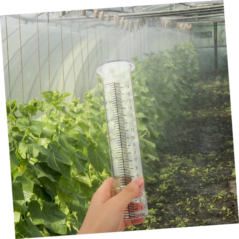 2 Pack Round Rain Gauge Outdoor Garden Tool for Accurate Rainfall Measurement - Image 4