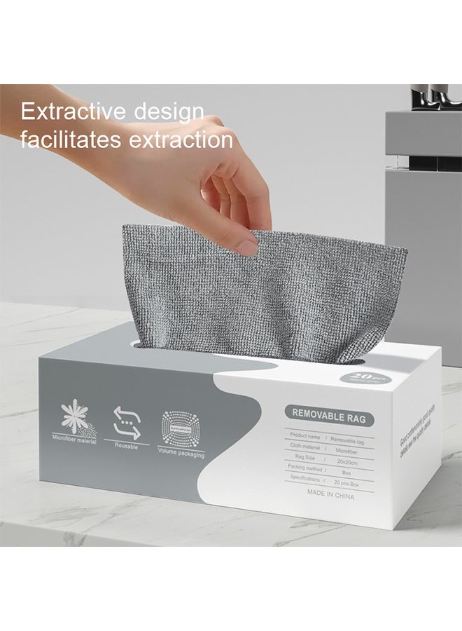 20-Piece Microfiber Cleaning Cloth Set - Image 3