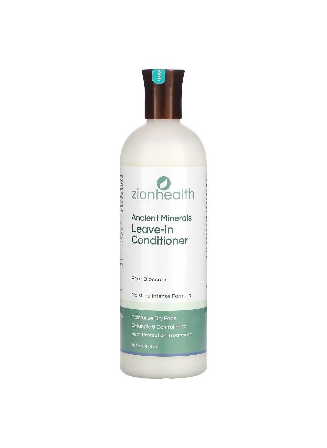 Zion Health Zion Health, Ancient Minerals Leave-in Conditioner, Pear Blossom, 16 fl oz (473 ml)  - Image 1