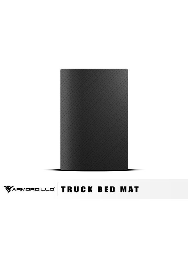 ARMORDILLO USA 8706213 Diamond Plate Rubber Truck Bed Mat - Black Fits 2009-2018 Dodge Ram 1500/2019-2022 1500 Classic 5.7 Feet (68.4") Short Bed Rambox Cargo Management System - Image 2